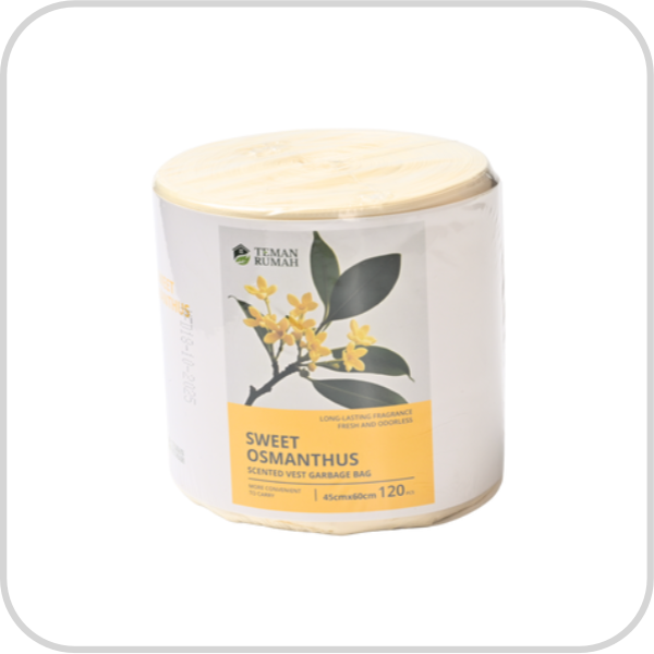 Scented Vest Garbage Bag Sweet Osmanthus (120 pcs)