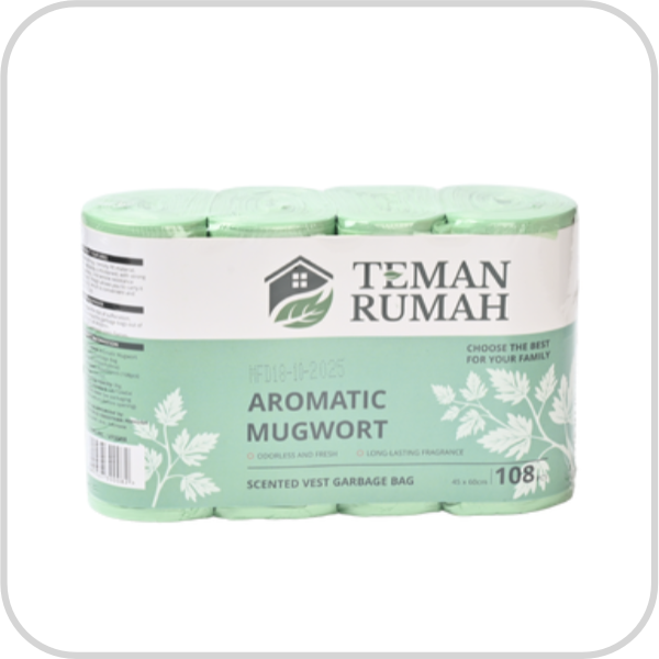 Scented Vest Garbage Bag Aromatic Mugwort (108 pcs)