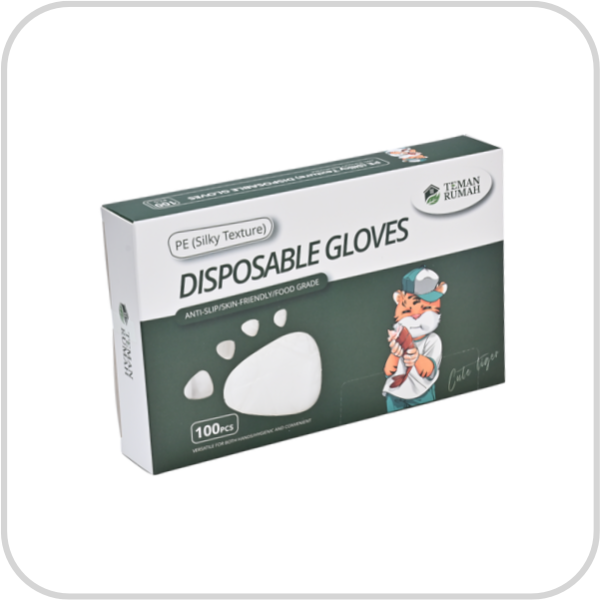 PE (Silky Texture) Disposable Gloves