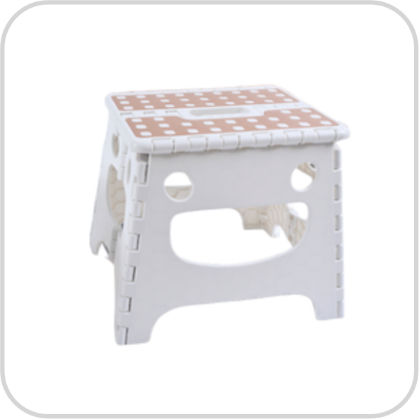 Smiling Face Folding Stool